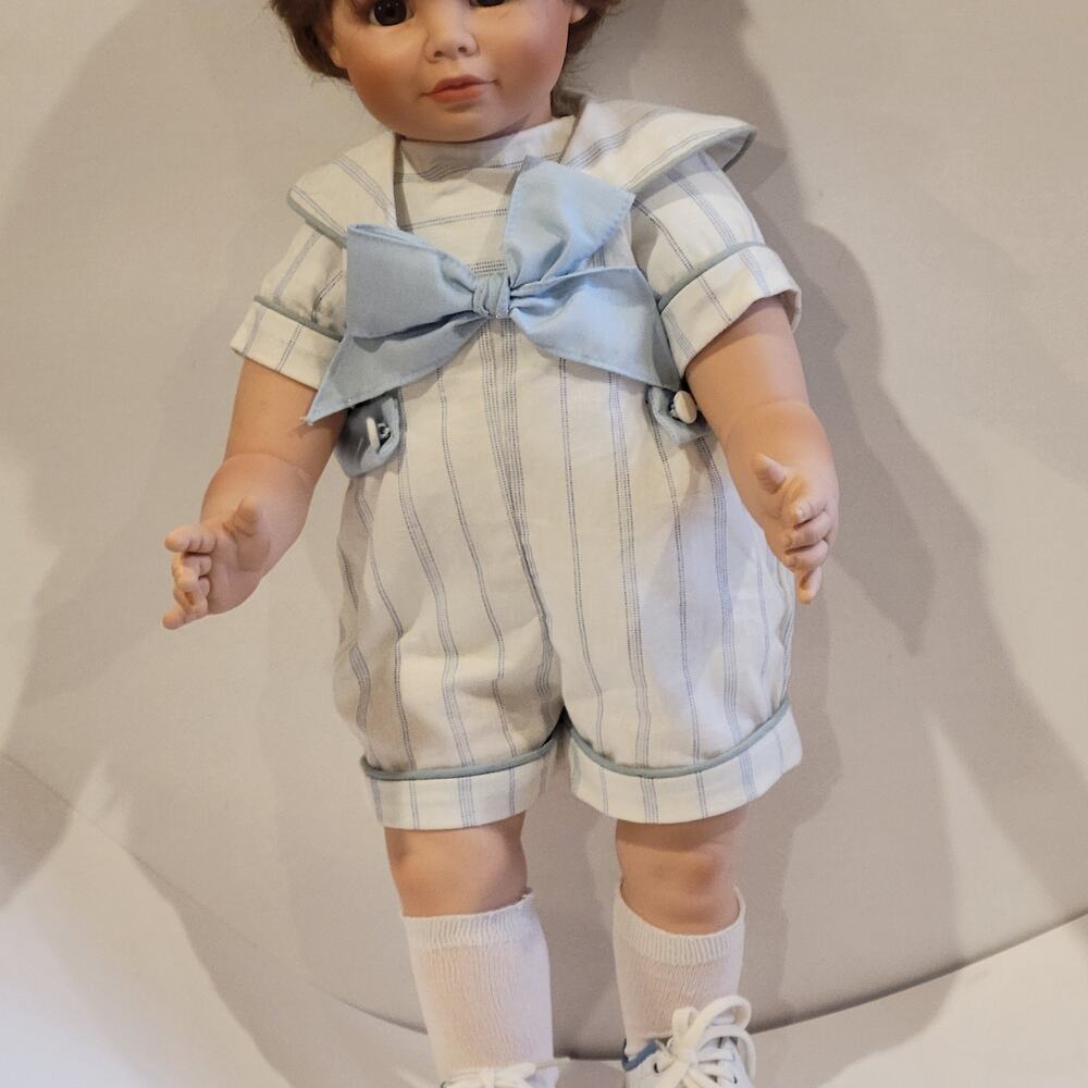 Vintage 1990 Susan Wakeen Limited Edition doll Jason 21". - Picture 5 of 15